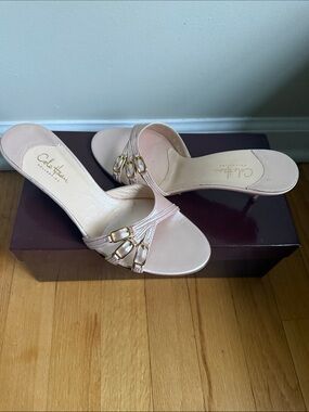 Vintage new in box Cole Haan Collection slides